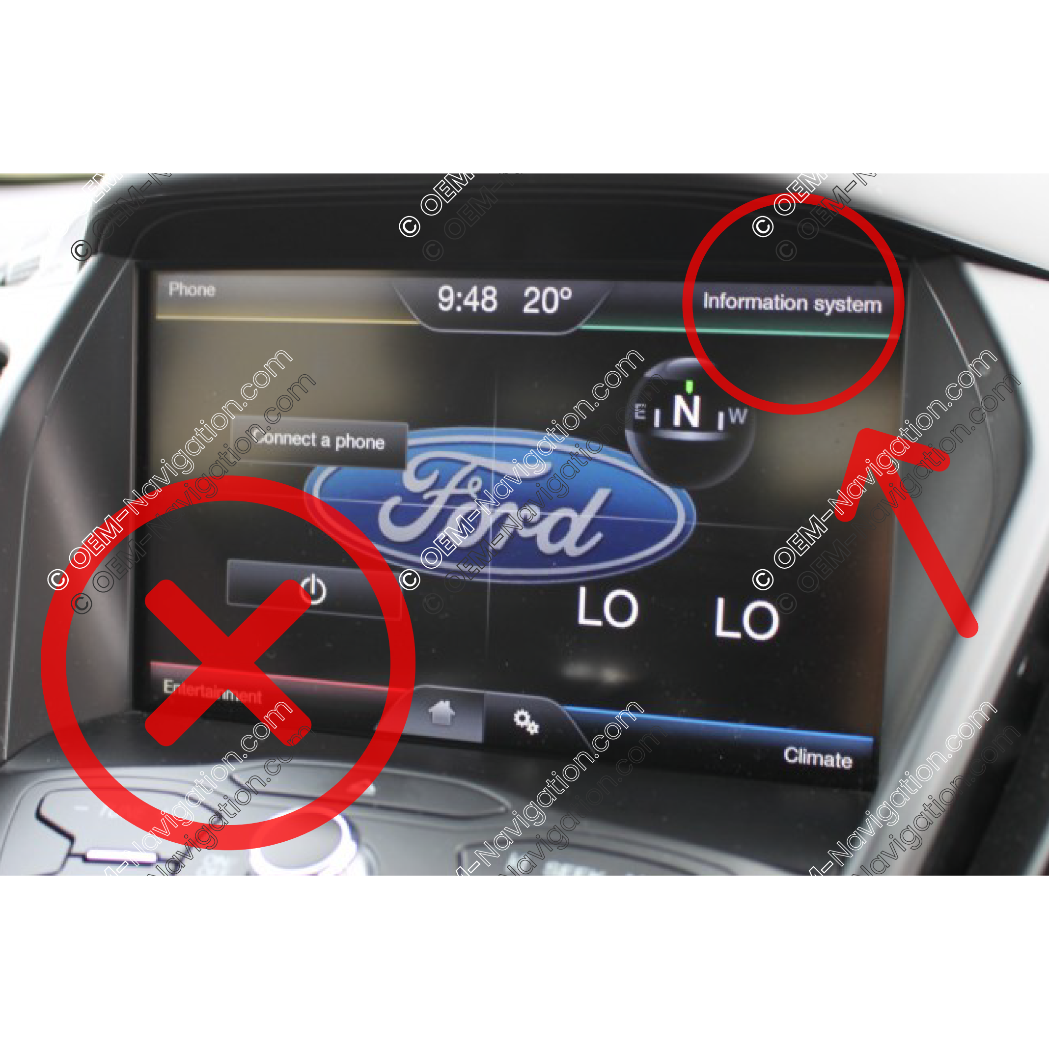 Ford F11 SYNC2 2023 Europe SD Card Sat Nav Map Update | HM5T-19H449-FF